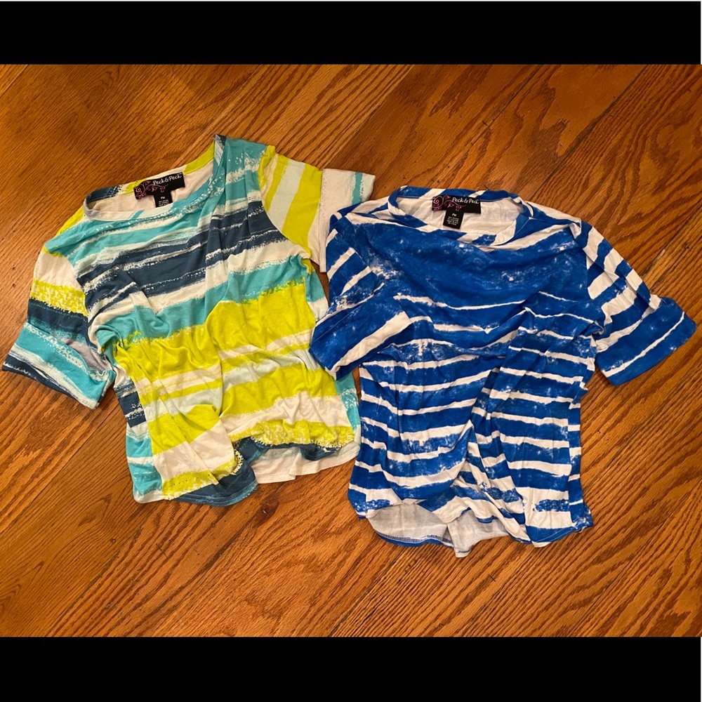 EUC Peck & Peck Striped Blouses (2)